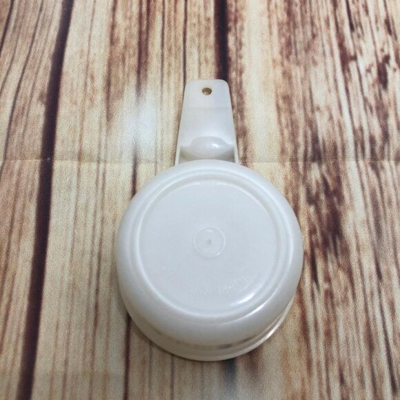 Vintage Tupperware Clear White Nesting Measuring Cup 1/2 CUP Replacement 764-1 - Picture 13 of 14